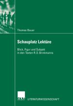 Cover-Bild Schauplatz Lektüre