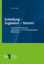 Cover-Bild Scheidung - Zugewinn - Steuern