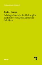 Cover-Bild Scheinprobleme in der Philosophie und andere metaphysikkritische Schriften