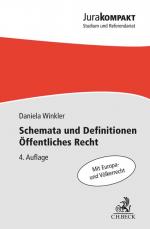 Cover-Bild Schemata und Definitionen Öffentliches Recht