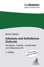 Cover-Bild Schemata und Definitionen Zivilrecht