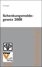 Cover-Bild Schenkungsmeldegesetz 2008