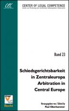 Cover-Bild Schiedsgerichtsbarkeit in Zentraleuropa