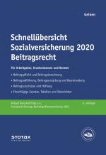 Cover-Bild Schnellübersicht Sozialversicherung 2020 Beitragsrecht