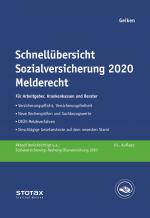 Cover-Bild Schnellübersicht Sozialversicherung 2020 Melderecht