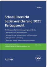 Cover-Bild Schnellübersicht Sozialversicherung 2021 Beitragsrecht