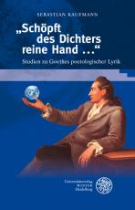 Cover-Bild "Schöpft des Dichters reine Hand ..."