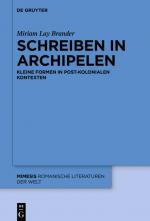 Cover-Bild Schreiben in Archipelen