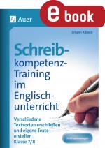 Cover-Bild Schreibkompetenz-Training im Englischunterricht 7-