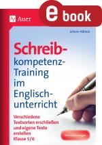 Cover-Bild Schreibkompetenz-Training im Englischunterricht