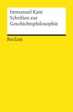 Cover-Bild Schriften zur Geschichtsphilosophie