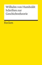 Cover-Bild Schriften zur Geschichtstheorie