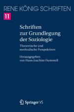 Cover-Bild Schriften zur Grundlegung der Soziologie