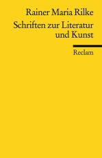 Cover-Bild Schriften zur Literatur und Kunst