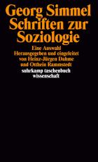 Cover-Bild Schriften zur Soziologie