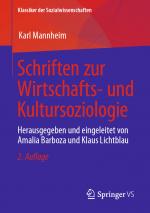 Cover-Bild Schriften zur Wirtschafts- und Kultursoziologie