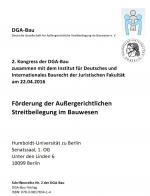 Cover-Bild Schriftenreihe der DGA-Bau Nr. 2