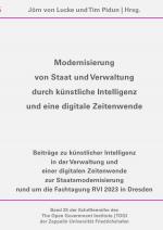 Cover-Bild Schriftenreihe des The Open Government Institute | TOGI der Zeppelin... / Modernisierung von Staat und Verwaltung durch künstliche Intelligenz und eine digitale Zeitenwende