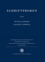 Cover-Bild Schriftproben von Peter Hammer [Joseph Görres]