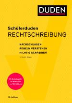 Cover-Bild Schülerduden Rechtschreibung und Wortkunde (kartoniert)