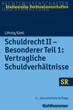 Cover-Bild Schuldrecht II - Besonderer Teil 1: Vertragliche Schuldverhältnisse