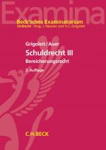 Cover-Bild Schuldrecht III