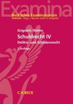 Cover-Bild Schuldrecht IV
