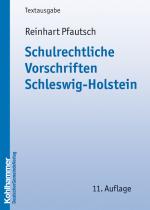 Cover-Bild Schulrechtliche Vorschriften Schleswig-Holstein