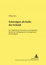 Cover-Bild Schweigen als Indiz der Schuld