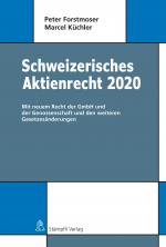 Cover-Bild Schweizerisches Aktienrecht 2020