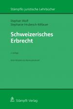 Cover-Bild Schweizerisches Erbrecht