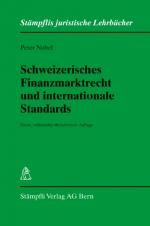 Cover-Bild Schweizerisches Finanzmarktrecht und internationale Standards