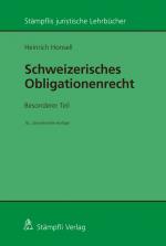 Cover-Bild Schweizerisches Obligationenrecht. Besonderer Teil