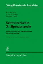 Cover-Bild Schweizerisches Zivilprozessrecht