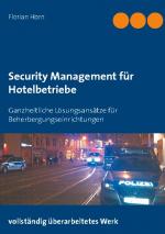 Cover-Bild Security Management für Hotelbetriebe