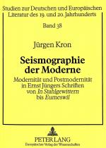 Cover-Bild Seismographie der Moderne