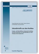 Cover-Bild Sekundärstoffe aus dem Hochbau