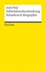 Cover-Bild Selberlebensbeschreibung. Konjektural-Biographie