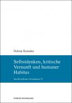 Cover-Bild Selbstdenken, kritische Vernunft und humaner Habitus