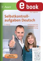 Cover-Bild Selbstkontrollaufgaben Deutsch Klasse 5