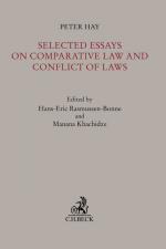 Cover-Bild Selected Essays on Comparative Law and Conflict of Laws