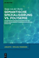 Cover-Bild Semantische Spezialisierung vs. Polysemie