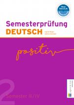 Cover-Bild Semesterprüfung DEUTSCH 2