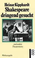 Cover-Bild Shakespeare dringend gesucht