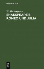 Cover-Bild Shakspeare’s Romeo und Julia