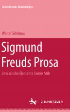 Cover-Bild Sigmund Freuds Prosa