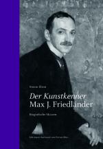 Cover-Bild Simon Elson. Der Kunstkenner. Max J. Friedländer. Biografische Skizzen