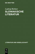 Cover-Bild Slowakische Literatur