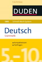 Cover-Bild SMS Deutsch - Grammatik 5.-10. Klasse