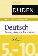Cover-Bild SMS Deutsch – Rechtschreibung und Zeichensetzung 5.-10. Klasse